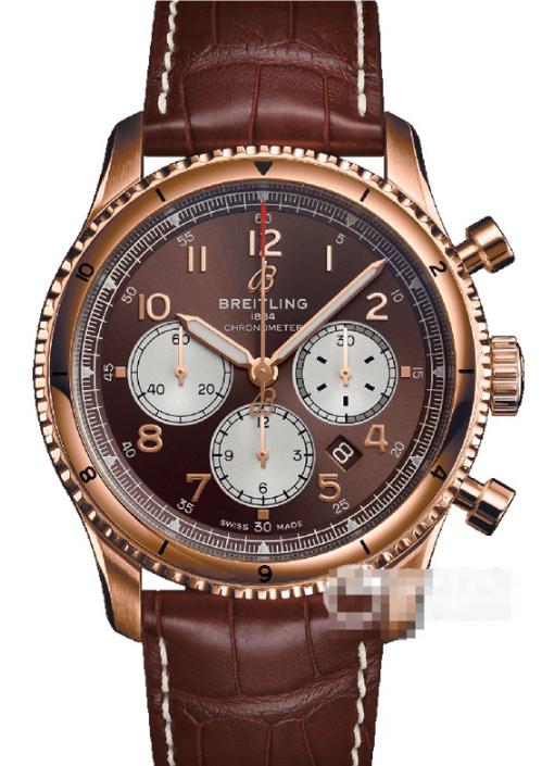 ブライトリングコピー時計RB0119131Q1P1、紅金の翼が描く空への回帰